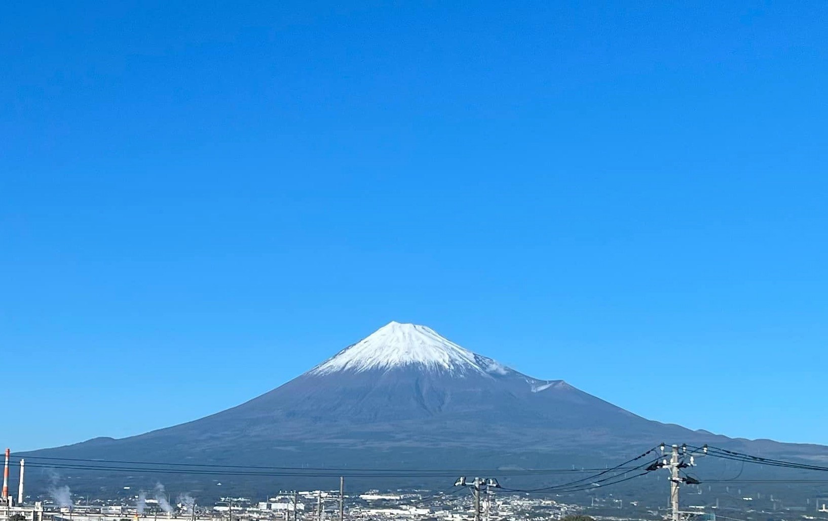 2024年の地域防災の日は12月1日（日）。雲ひとつない晴天でした