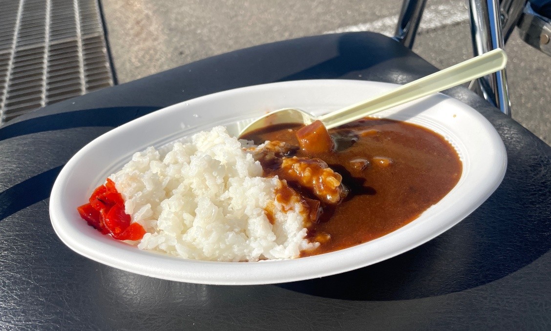 まろやかで食べやすいカレーでした