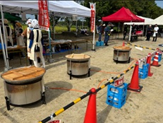 9/7東近江市防災訓練（炊出し訓練）