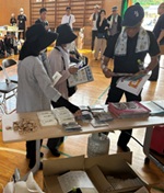 9/7愛荘町防災訓練（記念品の配布）