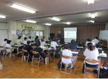 国吉地域女性の会防災学習会　その２